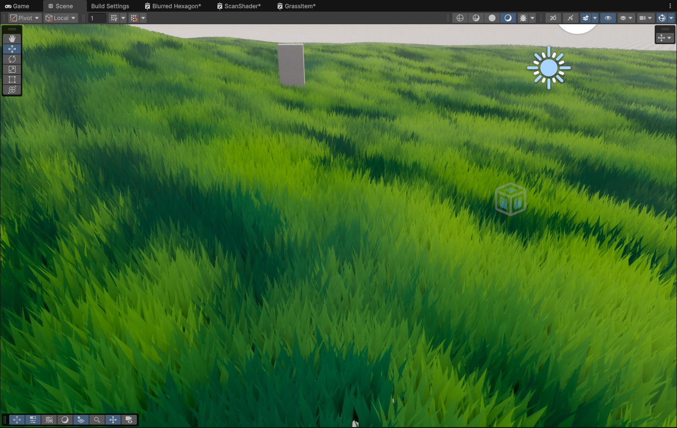 风格化草地树木的实现